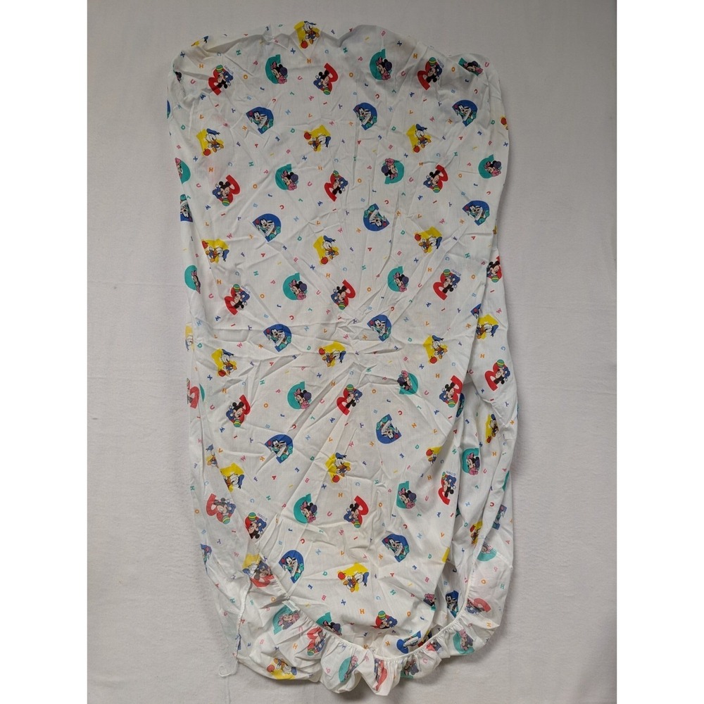 Disney Dundee Mickey Mouse‎ Babies Crib Sheet USA